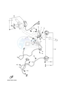 MTN-1000D MT-10 SP MT-10 SP (BW81) drawing HANDLE SWITCH & LEVER