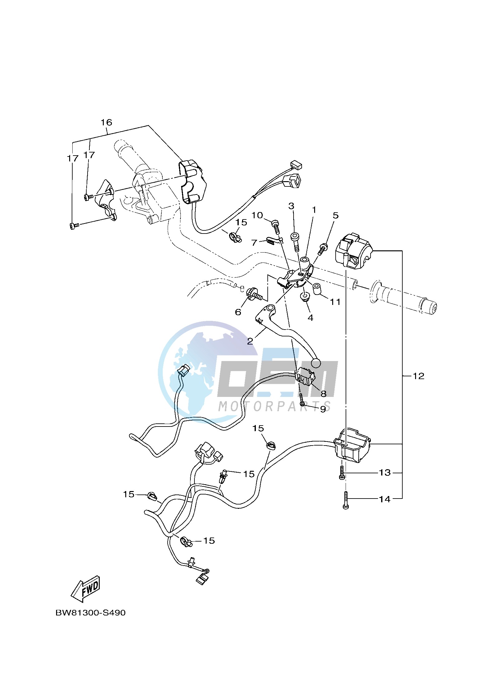 HANDLE SWITCH & LEVER