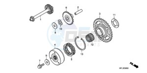 CBR1000RR9 UK - (E / MKH TRI) drawing STARTING CLUTCH