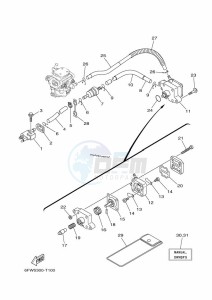 FT9-9LEP drawing CARBURETOR