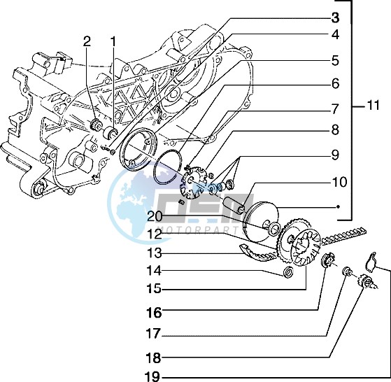 Driving pulley