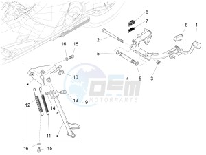 S 125 4T 3V ie drawing Stand