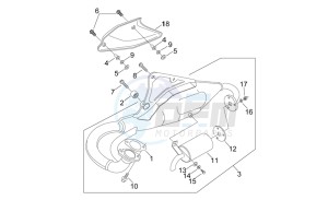 Sonic 50 H2O drawing Normal exhaust unit