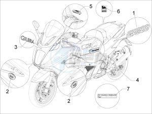 GP 800 drawing Plates - Emblems