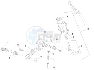 RSV4 1000 Racing Factory L.E. (APAC) (AUS, CP, Ja, MY, NZ, RI, VN) drawing Rear master cylinder