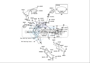 ZX-6R NINJA - 636 cc (EU) drawing COWLING