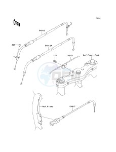 VN 1600 E [VULCAN 1600 CLASSIC] (6F) E6F drawing CABLES