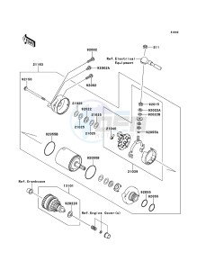 JET_SKI_STX-15F JT1500ABF EU drawing Starter Motor