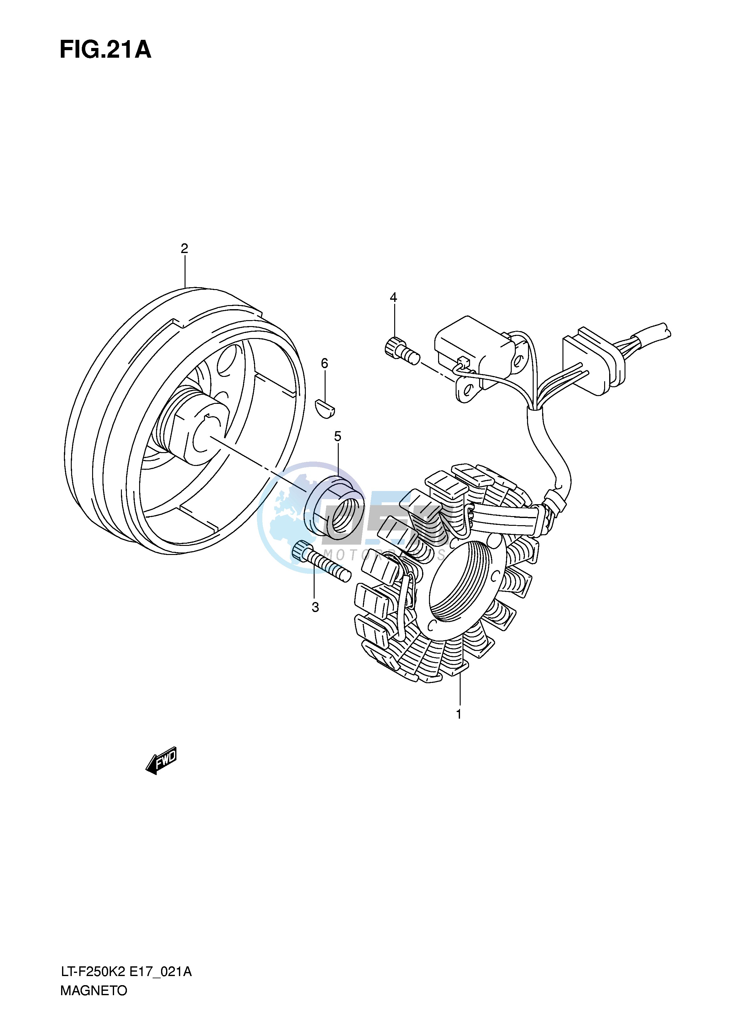 MAGNETO (LT-F250K6 E4)