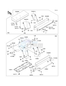 KAF 950 G [MULE 4010 TRANS4X4 DIESEL] (G9F-GAF) GAF drawing SEAT