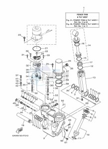 F350AETU drawing TILT-SYSTEM-1