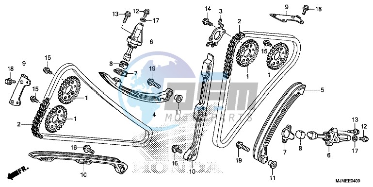 CAM CHAIN/TENSIONER