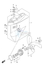 DF 2.5 drawing Gear Case