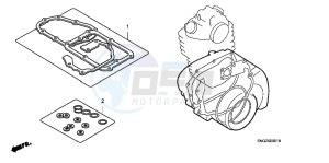 CRF250XB CRF250X ED drawing GASKET KIT B