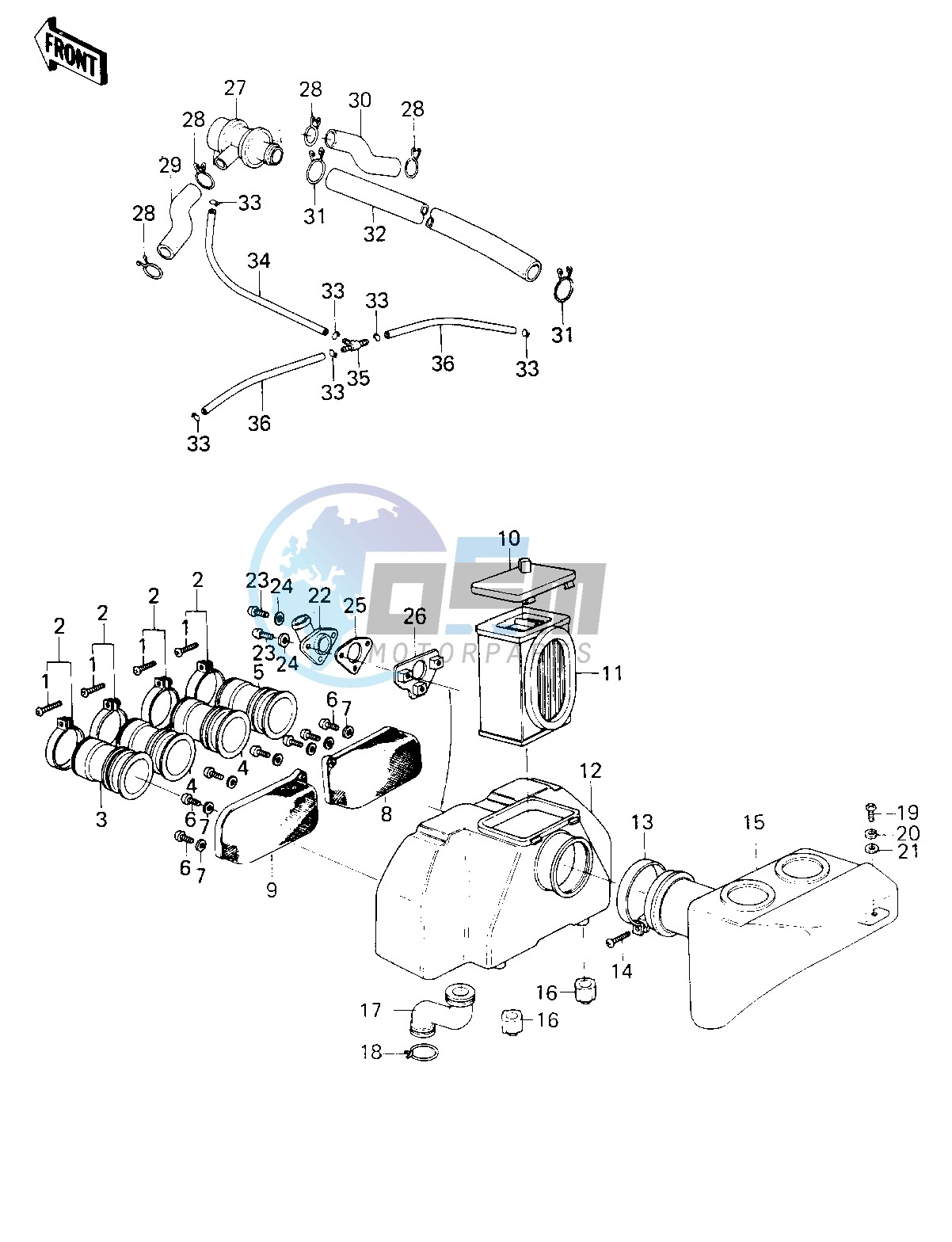 AIR CLEANER -- 79-80 B3_B4- -