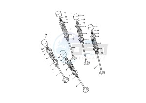 FZS FAZER 1000 drawing VALVE