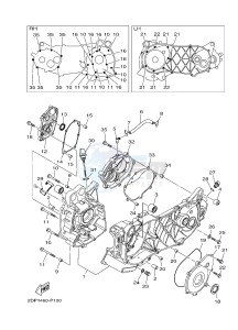 GPD125A GPD125-A NMAX125 (BV31 BV33) drawing CRANKCASE