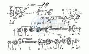 V 65 650 Polizia - PA NuovoTipo Polizia/PA NuovoTipo drawing Gear box