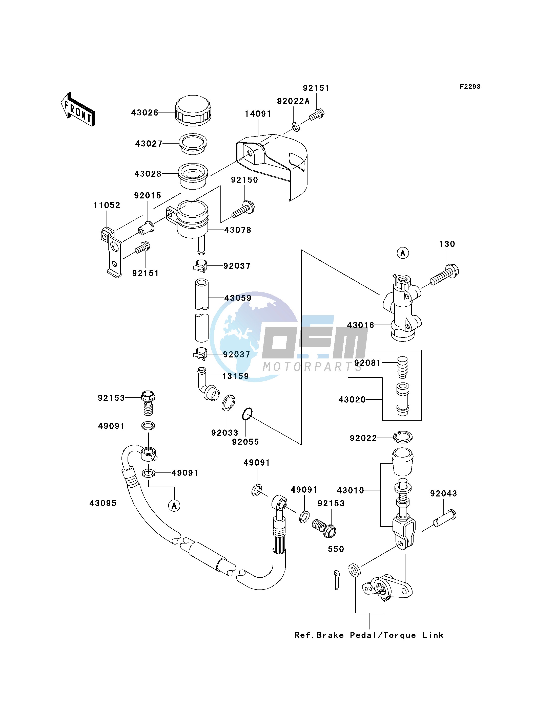 REAR MASTER CYLINDER