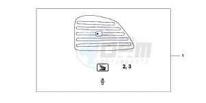 XL700VAB TRANSALP E drawing NARROW PANNI NR PA