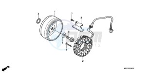 VT750C9 E / KMH drawing GENERATOR