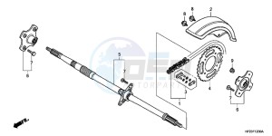 TRX90XE TRX90 Europe Direct - (ED) drawing FINAL DRIVEN GEAR