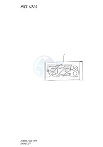 SV650 ABS EU drawing GASKET SET