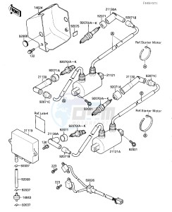 VN 1500 A [VULCAN 88] (A1-A5) [VULCAN 88] drawing IGNITION COIL