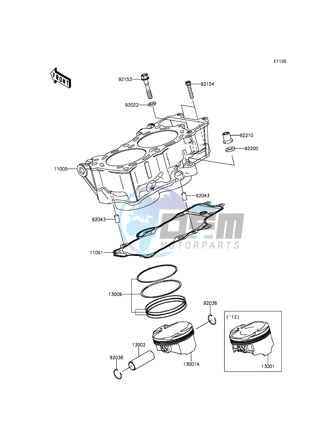 Cylinder/Piston(s)