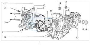 Liberty 125 Leader RST ptt(AU) Austria drawing Crankcase