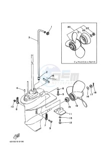 EK15NMHL drawing PROPELLER-HOUSING-AND-TRANSMISSION-2