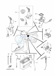 YBR125EGS (43BJ) drawing ELECTRICAL 1