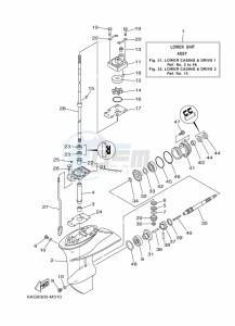 F20LMHA-2015 drawing LOWER-CASING-x-DRIVE-1