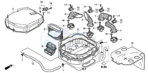 ST1300A drawing AIR CLEANER