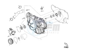 TERRA - ADVENTURE - 125 CC VTHTS1A2B VTHTS1A1A 4T EU3 - 4T ADVENTURE drawing COVER, CLUTCH