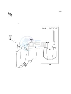 KX65 KX65ACF EU drawing Accessory