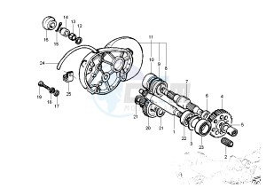 Liberty 50 drawing Gear group