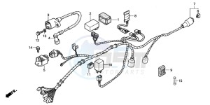 CG125 drawing WIRE HARNESS (3)