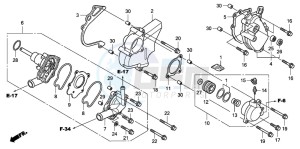 CBF1000 drawing WATER PUMP