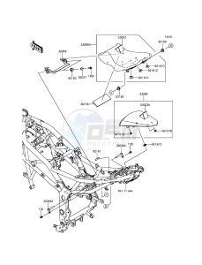 NINJA 250SL ABS BX250BGF XX (EU ME A(FRICA) drawing Seat