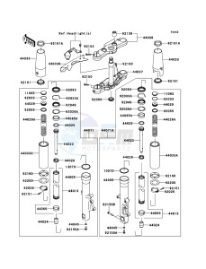 VN1700_CLASSIC_TOURER_ABS VN1700DEF GB XX (EU ME A(FRICA) drawing Front Fork