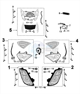 CITYSTAR 125 AC drawing LIGHT