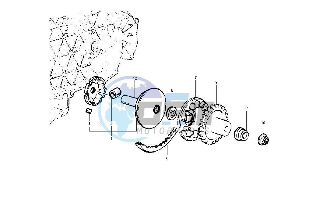 Driving pulley