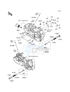 VN 1700 C [VULVAN 1700 NOMAD] (9FA) C9F drawing OIL FILTER