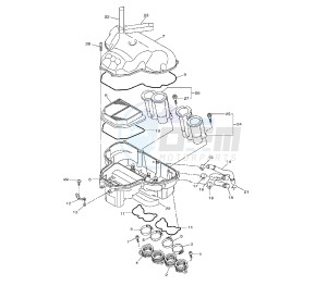 FZ8-N 800 drawing INTAKE