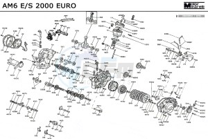 AM 6 ENGINE 50 drawing MOTOR8