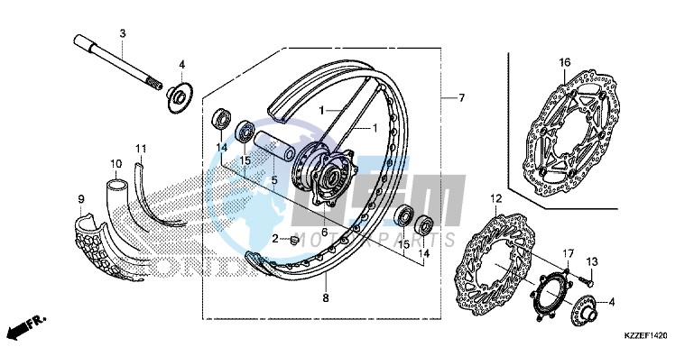 FRONT WHEEL