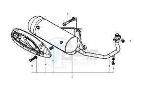 Fly 4T 50 drawing Silencer