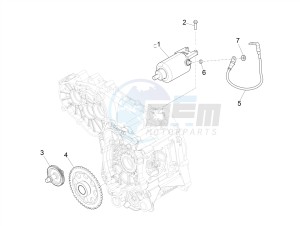 GTV 300HPE SEI GIORNI IE E4 ABS (NAFTA) drawing Stater - Electric starter