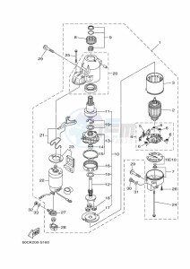 F100BETL drawing STARTER-MOTOR